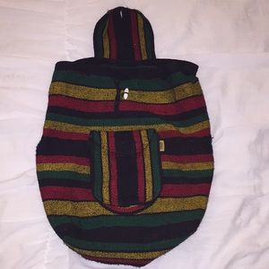 Vintage Rasta Inspired Backpack